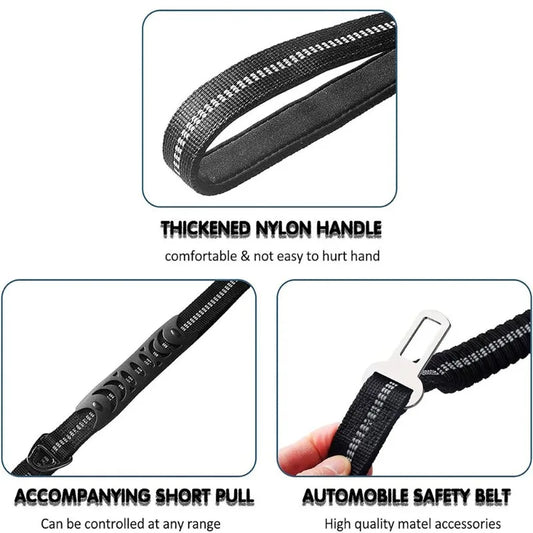 Heavy Duty Reflective Dog Leash for Large Dogs
