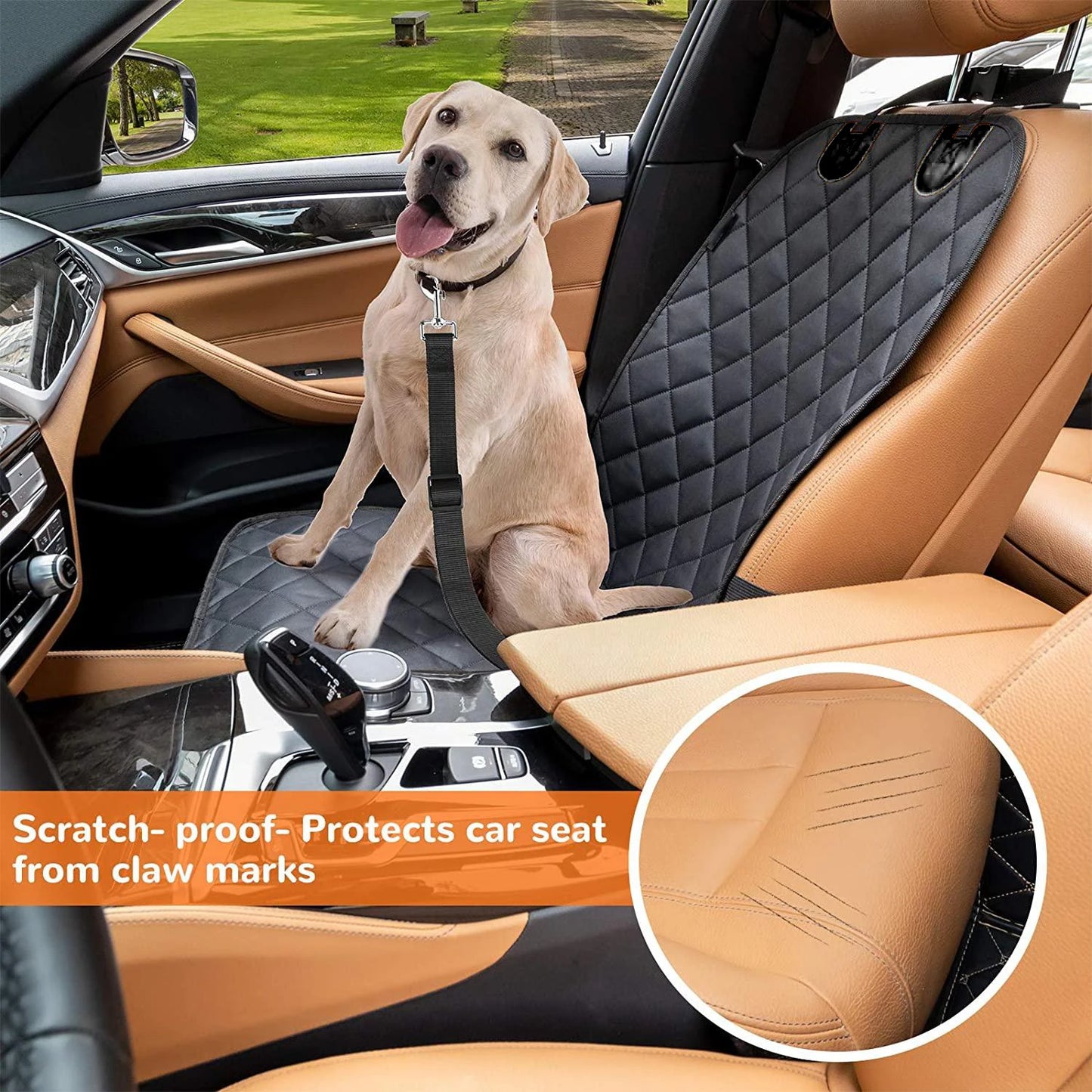 Waterproof Dog Front Seat Cover