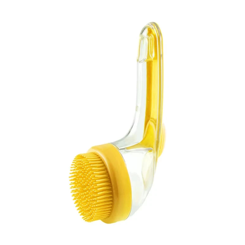 🥳2026 HOT SALE🥳💞50K+ SOLD!🛁🐾 50% OFF! All‑in‑One Bath Brush – Built‑in shampoo dispenser, 2‑sided bristles. Gentle scrubbing, easy clean. Stress‑free bath time for you & your pet! 💧✨