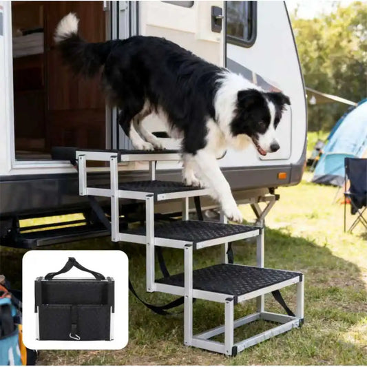 Foldable Dog Ramp for Car & SUV – 250 lb Capacity